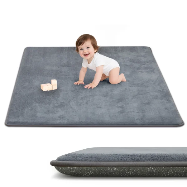 Thick Memory Foam Playpen Mat Non Slip