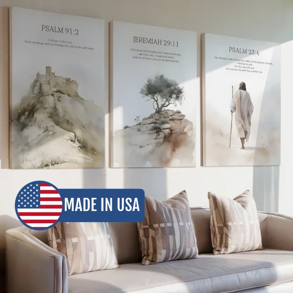 Jesus Scripture Wall Art