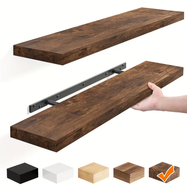 TOMNK 2/4/6pcs Set Floating Shelves