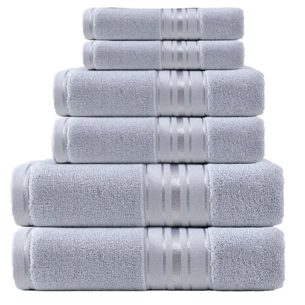 Luxury 6 Piece Towel Set